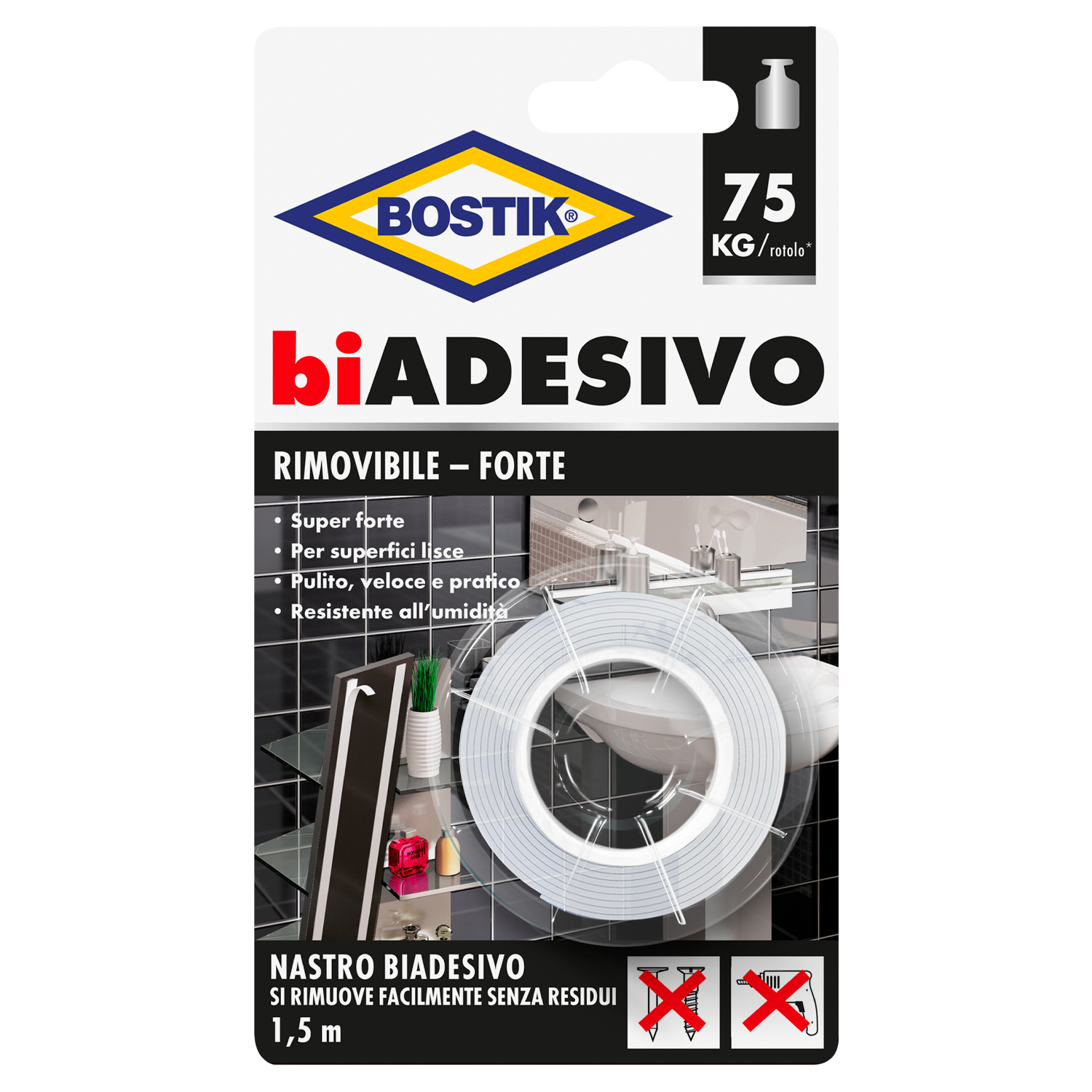 ADESIVO ISTANTANEO SUPERMINI BOSTIK 3x1g PER GOMMA METALLI LEGNO