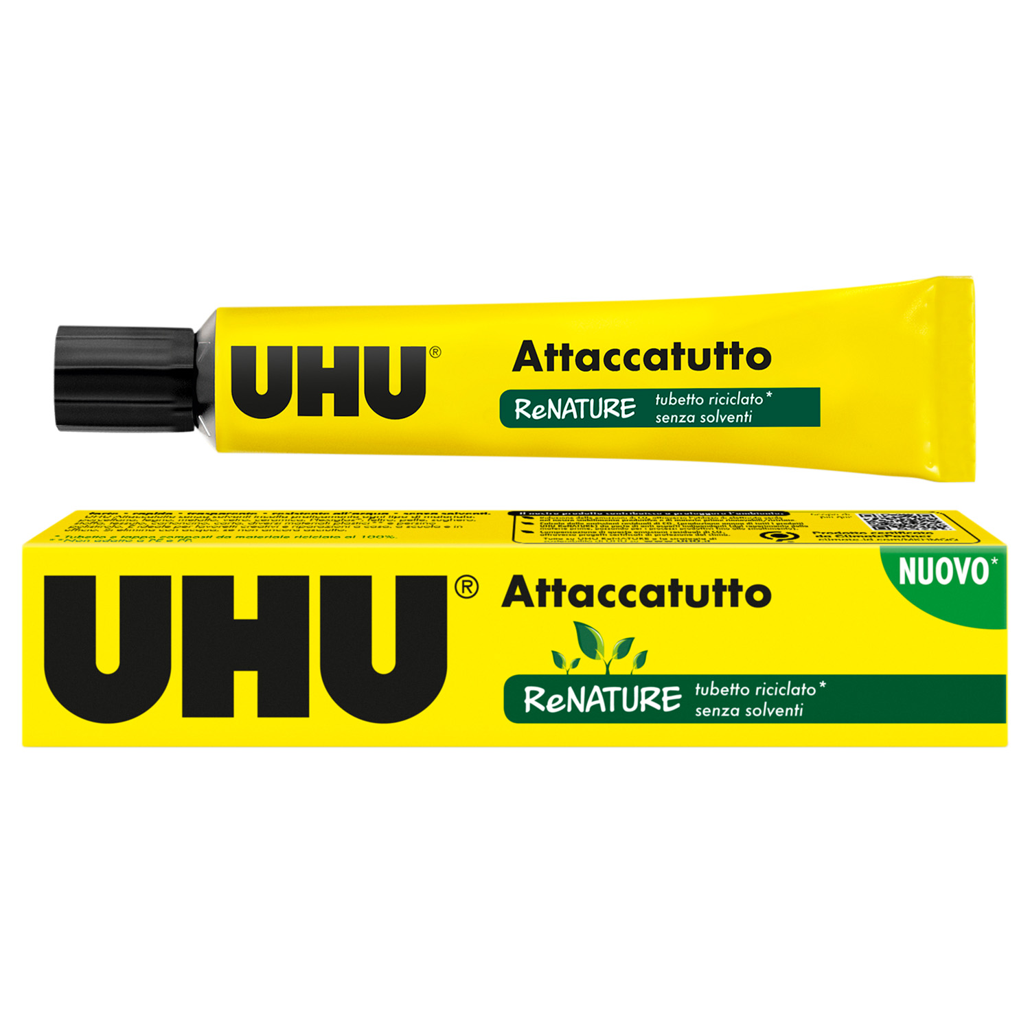 Adesivo attaccatutto senza solventi ad alta tenuta UHU da 20 g